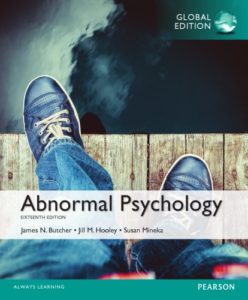 PDF | Abnormal Psychology (16th Edition), Global Edition | TexTook