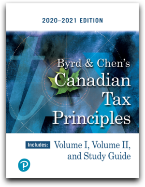 Byrd & Chen's Canadian Tax Principles, 2020-2021, Volume 1, 2  Format: PDF eTextbooks ISBN-13: 9780136745105 ISBN-10: 9780136745105 Delivery: Instant Download Authors: Clarence Byrd, Ida Chen, Gary Donell Publisher: Pearson