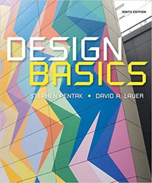 Design Basics (9th Edition) Format: PDF eTextbooks ISBN-13: 978-1285858227 ISBN-10: 978-1285858227 Delivery: Instant Download Authors: Stephen Pentak Publisher: Cengage