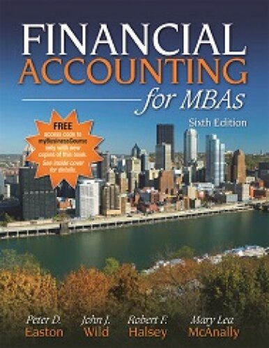 PDF | Financial Accounting For MBAs (6th Edition) | TexTook