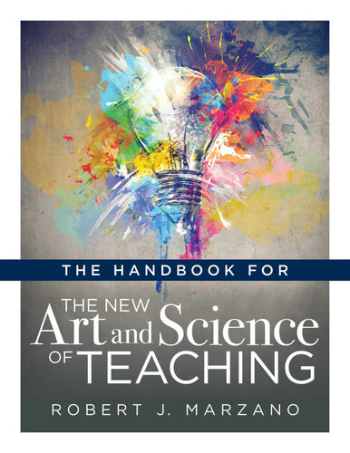 PDF The Handbook For The New Art And Science Of Teaching TexTook   The Handbook For The New Art And Science Of Teaching 