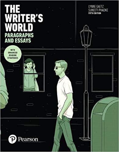 the writer's world paragraphs and essays 5th edition answers